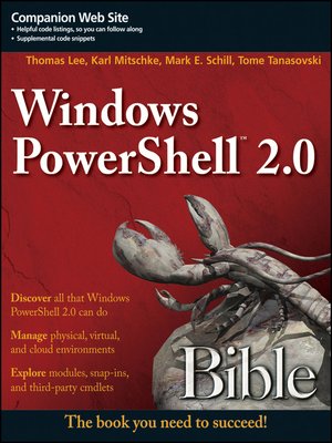 cover image of Windows PowerShell 2.0 Bible